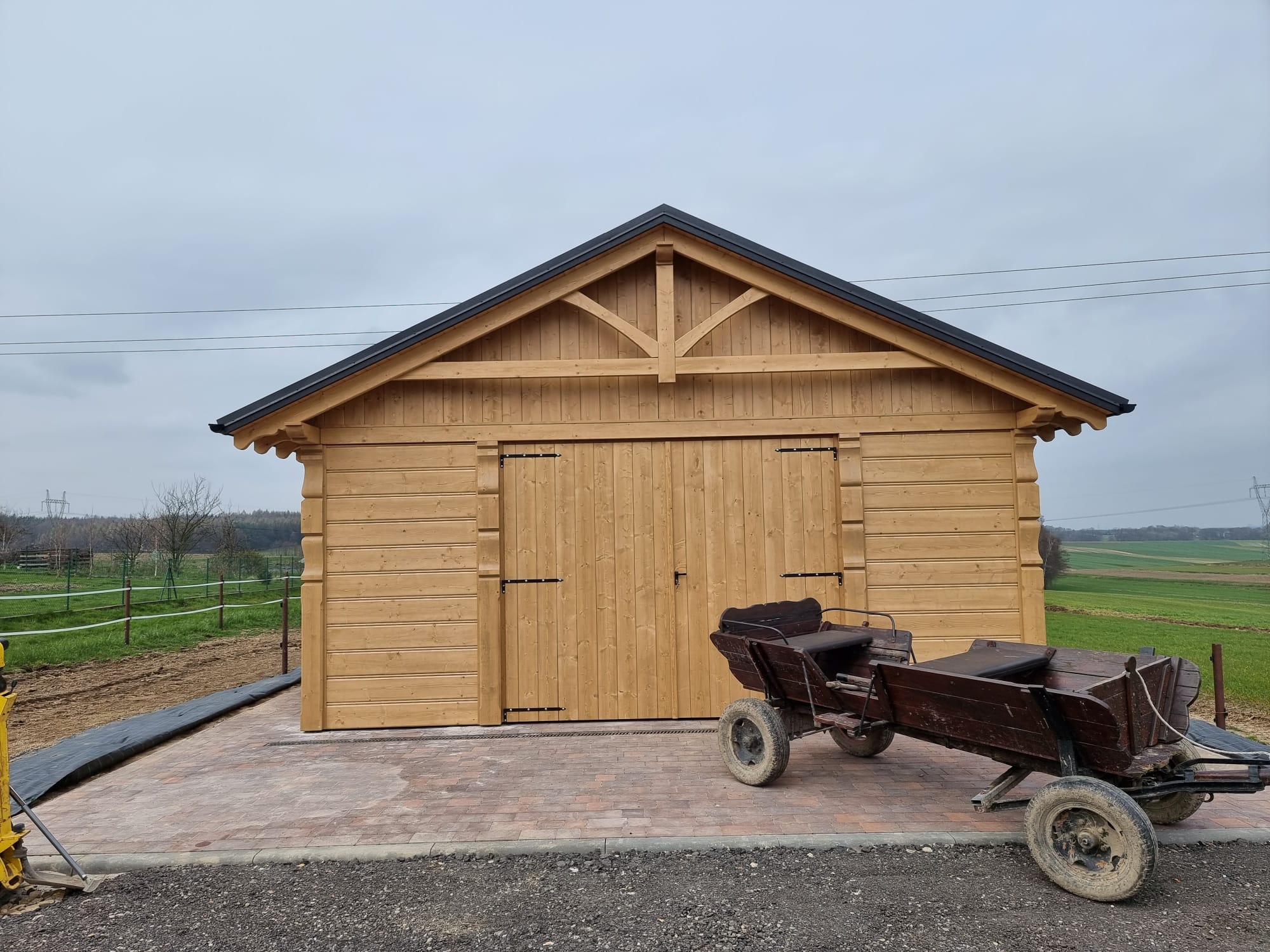 Holzcarport 7×10, Garagencarport – Bild 2