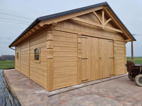 Holzcarport 7×10, Garagencarport