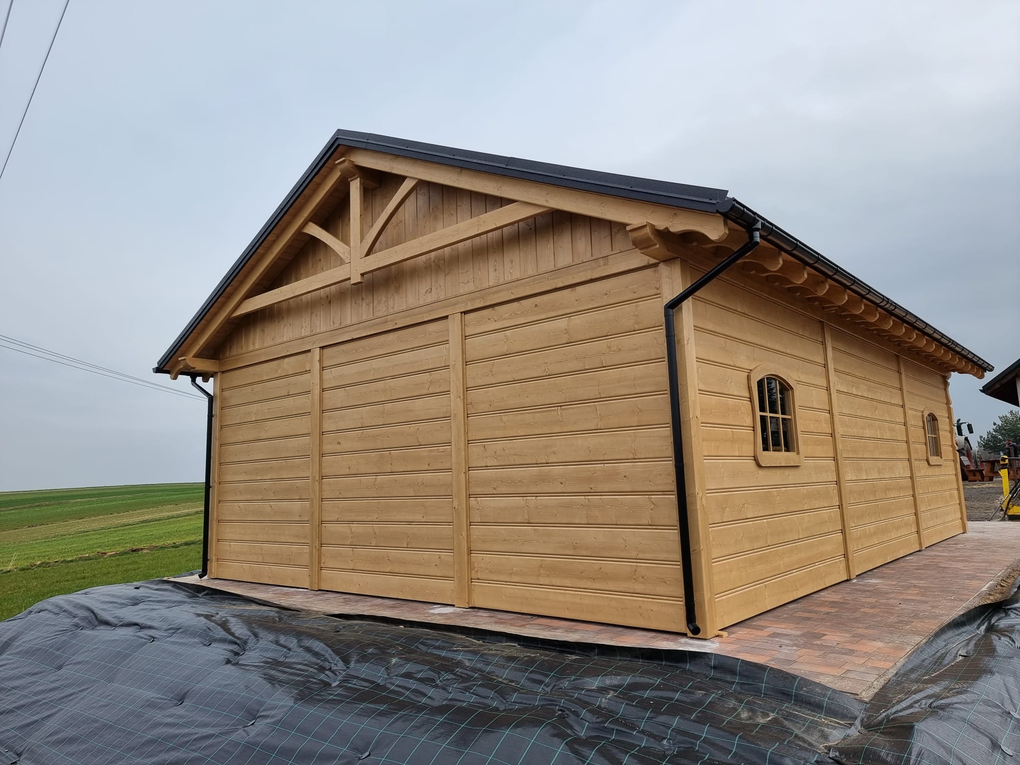Holzcarport 7×10, Garagencarport – Bild 3