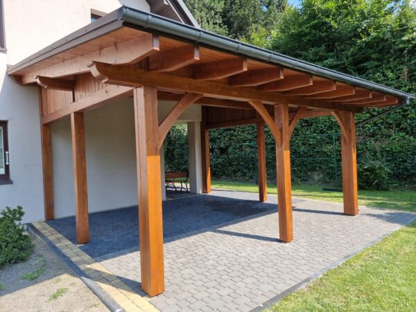 Wandüberdachung 5×5 m – Poręba