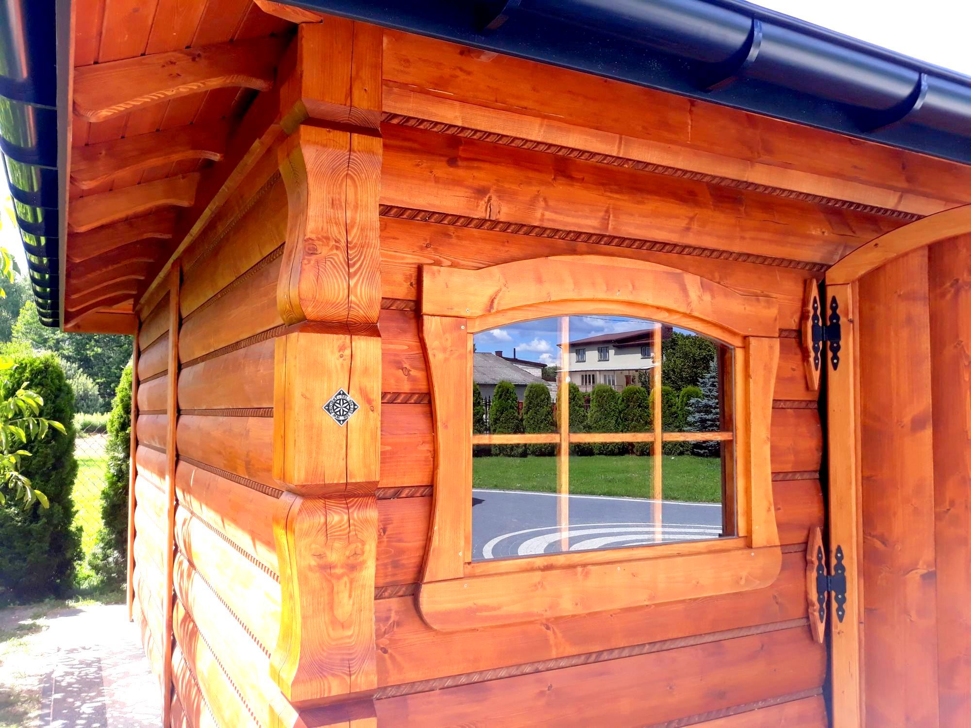 Holzüberdachung 10×5 m – PREMIUM-Klasse – Bild 4