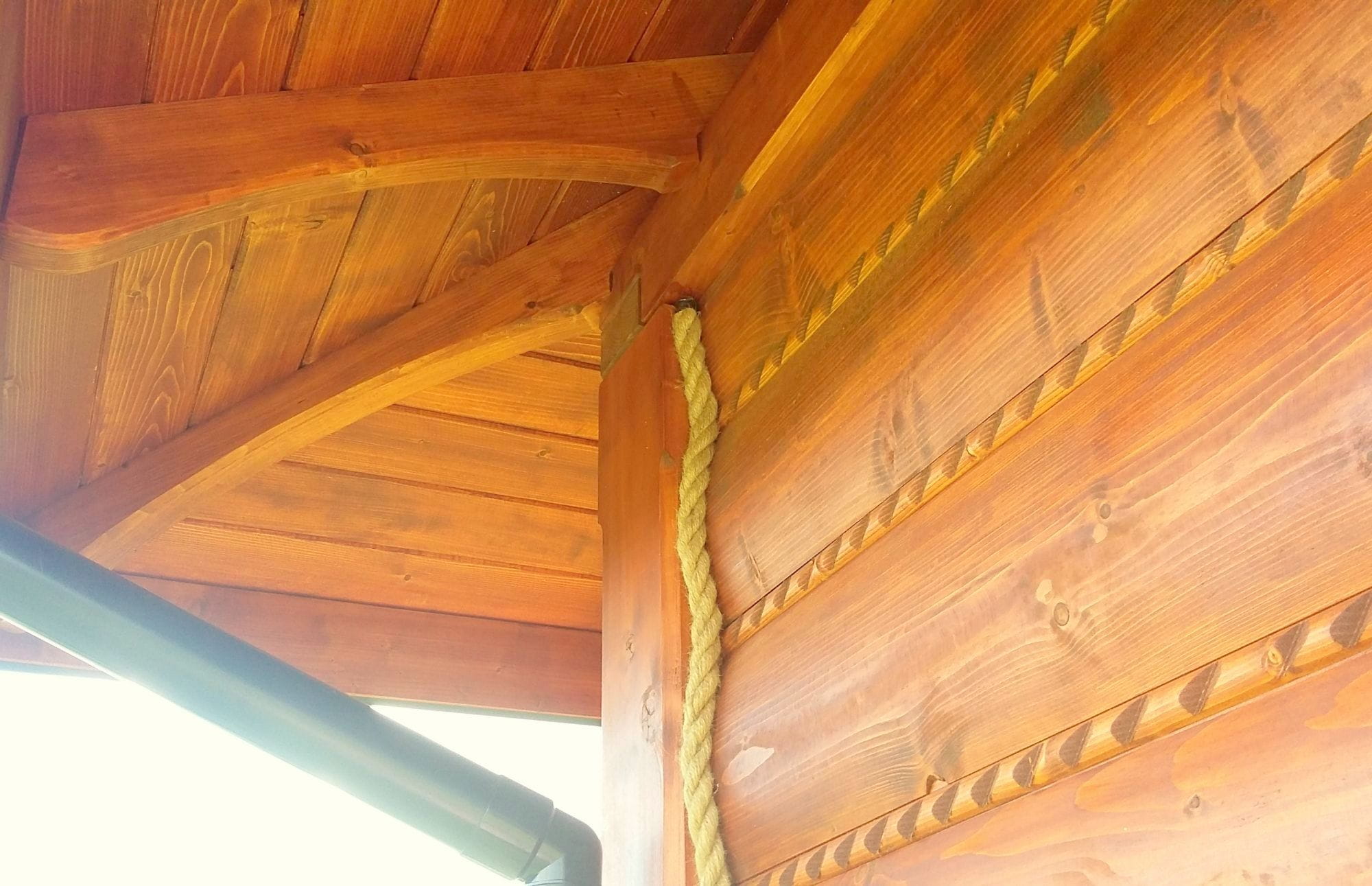 Holzlaube 5×4 m – moderne und solide Gartenkonstruktion – Bild 7